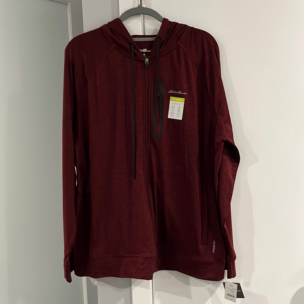 XL, Eddie Bauer, Freedry Hooded Sweatshirt, NWT